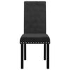 vidaXL J&iacute;deln&iacute; židle 4 ks čern&eacute; samet