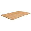 vidaXL Koupelnov&aacute; deska světle hněd&aacute; 100 x 60 x 1,5 cm o&scaron;etřen&yacute; masiv