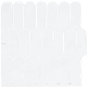 vidaXL Dlaždice s peř&iacute;m 10 ks B&iacute;l&aacute; 30 x 30 cm Polyuretan a PET