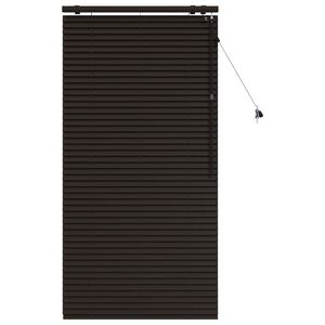 vidaXL Venet &scaron;koln&iacute; žaluzie Tmavě hněd&aacute; 70 x 160 cm 35 mm