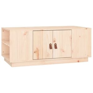 vidaXL Konferenčn&iacute; stolek 100 x 50 x 41 cm masivn&iacute; borov&eacute; dřevo