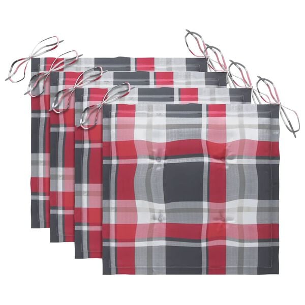 vidaXL Zahradní jídelní židle s poduškami 3 ks masivní akáciové dřevo