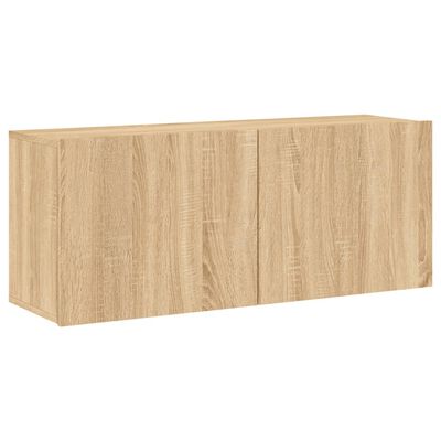 vidaXL 5dílná obývací stěna dub sonoma kompozitní dřevo