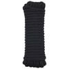 vidaXL Lano na loď 14 mm 12 m Čern&aacute; Polyester