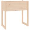 vidaXL Truhl&iacute;k 78x40x81 cm masivn&iacute; borov&eacute; dřevo