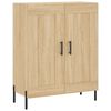 vidaXL Skř&iacute;ň highboard dub sonoma 69,5 x 34 x 180 cm kompozitn&iacute; dřevo