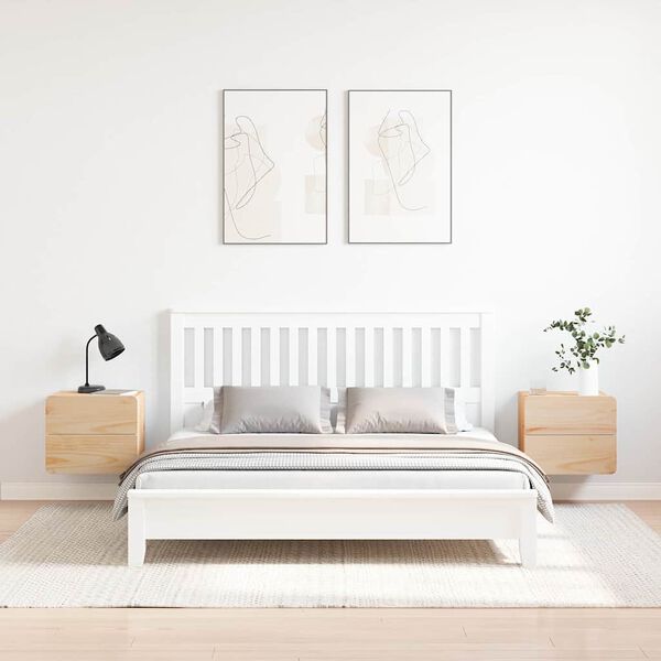 vidaXL Nočn&iacute; stolek se z&aacute;suvkou 2 pcs Př&iacute;rodn&iacute; 39 x 34 x 33 cm