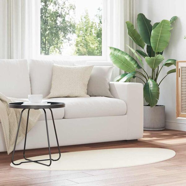 vidaXL Kusov&eacute; koberce HUARTE Kr&eacute;mov&aacute; 160 x 230 cm Polyester