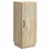 vidaXL Serv&iacute;rovac&iacute; skř&iacute;ň Dub sonoma 33 x 34,5 x 87 cm Kompozitn&iacute; dřevo