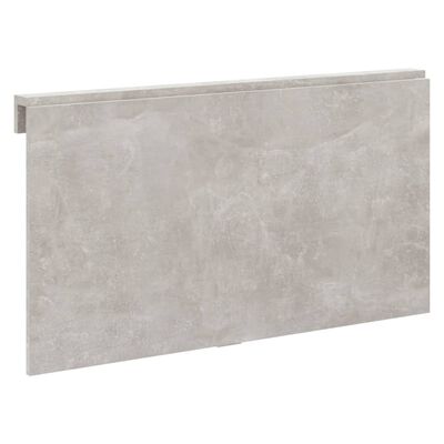 vidaXL Nástěnný sklápěcí stůl betonově šedý 100x60x56 cm kompozit