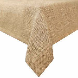 vidaXL Jutov&yacute; ubrus Př&iacute;rodn&iacute; 140 x 140 cm 100% juta Tossa