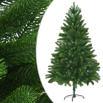 vidaXL Umělý vánoční stromek s realistickým jehličím 180 cm zelený