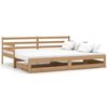 vidaXL V&yacute;suvn&aacute; denn&iacute; postel 2&times;(90&times;200 cm) medov&aacute; masivn&iacute; borov&eacute; dřevo