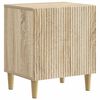 vidaXL Nočn&iacute; skř&iacute;ňka Dub sonoma 43 x 34,5 x 50 cm Kompozitn&iacute; dřevo
