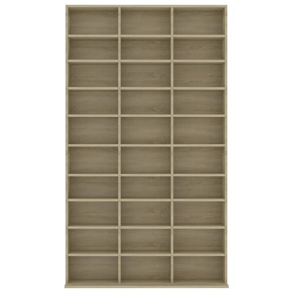 vidaXL CD skříňka sonoma dub 102 x 16 x 177,5 cm kompozitní dřevo