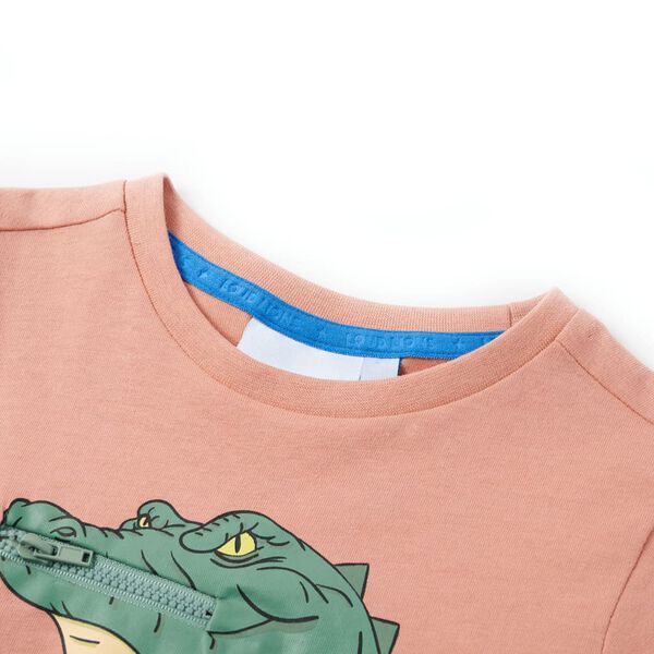 Dětsk&eacute; tričko světle oranžov&eacute; 104