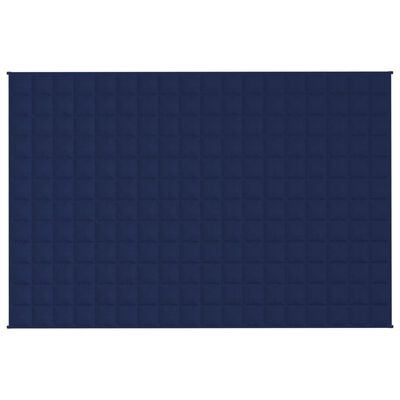 vidaXL Zátěžová deka modrá 122 x 183 cm 5 kg textil