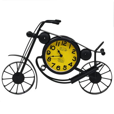 vidaXL Nástěnné hodiny Motocykl vintage
