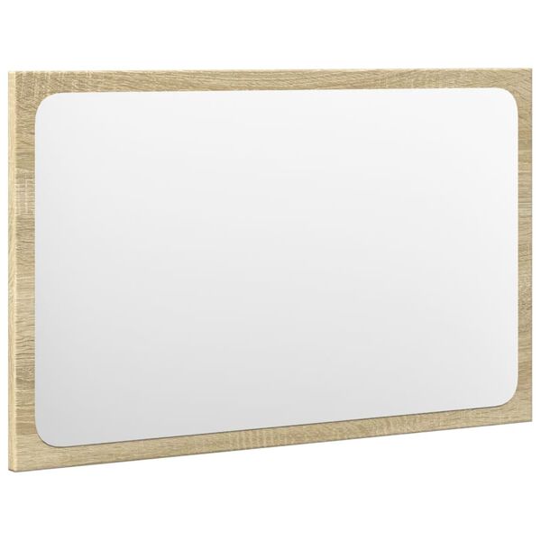 vidaXL 3d&iacute;ln&yacute; set koupelnov&eacute;ho n&aacute;bytku dub sonoma kompozitn&iacute; dřevo