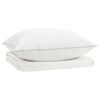 vidaXL Sada přikr&yacute;vek s 90% hus&iacute;m peř&iacute;m FULDA 2 ks 135 x 200 cm L&eacute;to
