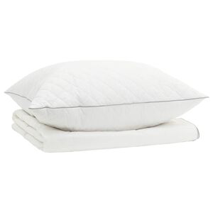 vidaXL Sada přikr&yacute;vek s 90% hus&iacute;m peř&iacute;m FULDA 2 ks 135 x 200 cm L&eacute;to