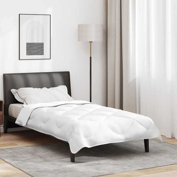 vidaXL 2-in-1 Duvet Bílá 135 x 200 cm Polyester