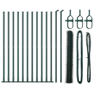 vidaXL Plotov&yacute; sloupek. Zelen&aacute;