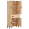 vidaXL Skř&iacute;ň highboard dub sonoma 69,5 x 34 x 180 cm kompozitn&iacute; dřevo