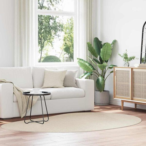 vidaXL Kusov&eacute; koberce HUARTE B&eacute;žov&aacute; 160 x 230 cm Polyester