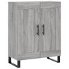 vidaXL Skř&iacute;ň highboard &scaron;ed&aacute; sonoma 69,5 x 34 x 180 cm kompozitn&iacute; dřevo
