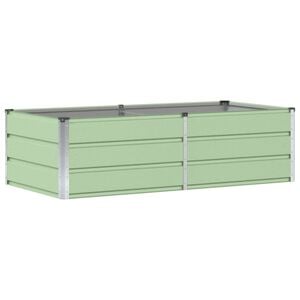 vidaXL Truhl&iacute;k Zelen&aacute; 160 x 80 x 45 cm Ocel