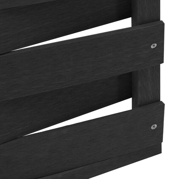 vidaXL Plotov&yacute; d&iacute;lec WPC 170 x 180 cm čern&yacute;