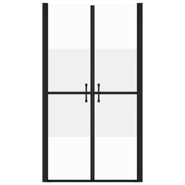 vidaXL Sprchov&eacute; dveře polomatn&eacute; ESG (93&ndash;96) x 190 cm