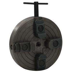 vidaXL 4čelisťov&eacute; skl&iacute;čidlo na dřevo konektor M18 ocel čern&eacute; 150x63 mm