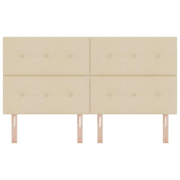 vidaXL Čelo postele s čelo Kr&eacute;mov&aacute; 180 cm Uměl&aacute; kůže