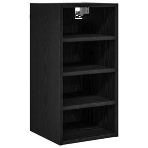 vidaXL Z&aacute;věsn&aacute; skř&iacute;ňka Čern&yacute; dub 30 x 29,5 x 60 cm kompozitn&iacute; dřevo