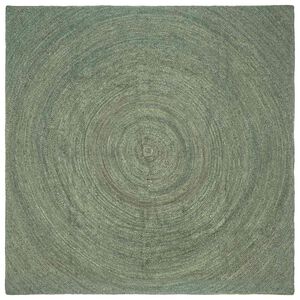 vidaXL Kusov&eacute; koberce Olivově zelen&aacute; 300 x 300 cm juta