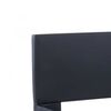 vidaXL R&aacute;m postele s LED světlem čern&yacute; uměl&aacute; kůže 100 x 200 cm