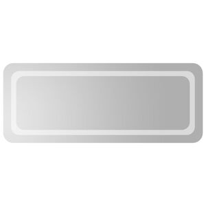 vidaXL Koupelnov&eacute; zrcadlo s LED osvětlen&iacute;m 100x40 cm