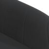 vidaXL Barov&aacute; židle čern&aacute; samet