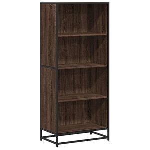 vidaXL Knihovna hněd&yacute; dub 60 x 35 x 139 cm kompozitn&iacute; dřevo