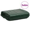 vidaXL Plachta zelená 5 x 6 m 650 g/m²