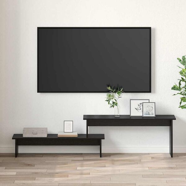 vidaXL Sestava TV skř&iacute;něk Čern&yacute; dub 180 x 30 x 43 cm kompozitn&iacute; dřevo