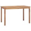 vidaXL Zahradn&iacute; j&iacute;deln&iacute; stůl 120 x 70 x 77 cm masivn&iacute; teakov&eacute; dřevo