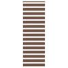 vidaXL Zebra roleta hněd&aacute; 90x230 cm &scaron;&iacute;řka l&aacute;tky 85,9 cm polyester