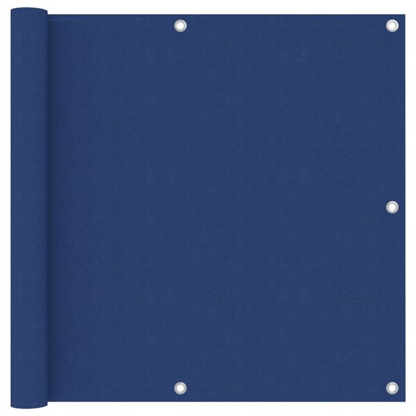 vidaXL Balk&oacute;nov&aacute; z&aacute;stěna modr&aacute; 90 x 300 cm oxfordsk&aacute; l&aacute;tka