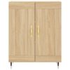 vidaXL Skř&iacute;ň highboard dub sonoma 69,5 x 34 x 180 cm kompozitn&iacute; dřevo