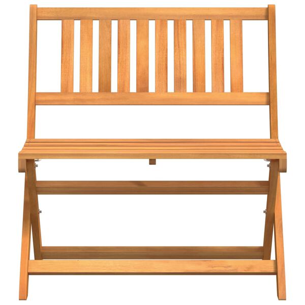 vidaXL Skl&aacute;dac&iacute; zahradn&iacute; lavice Hněd&aacute; 80 x 42 x 85 cm