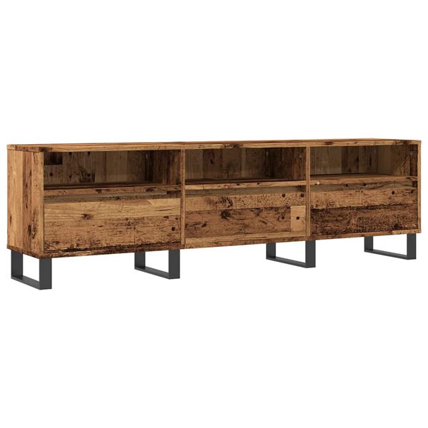 vidaXL TV skř&iacute;ňka old wood 150 x 30 x 44,5 cm kompozitn&iacute; dřevo