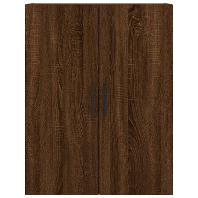 vidaXL Skříň highboard hnědý dub 69,5 x 34 x 180 cm kompozitní dřevo